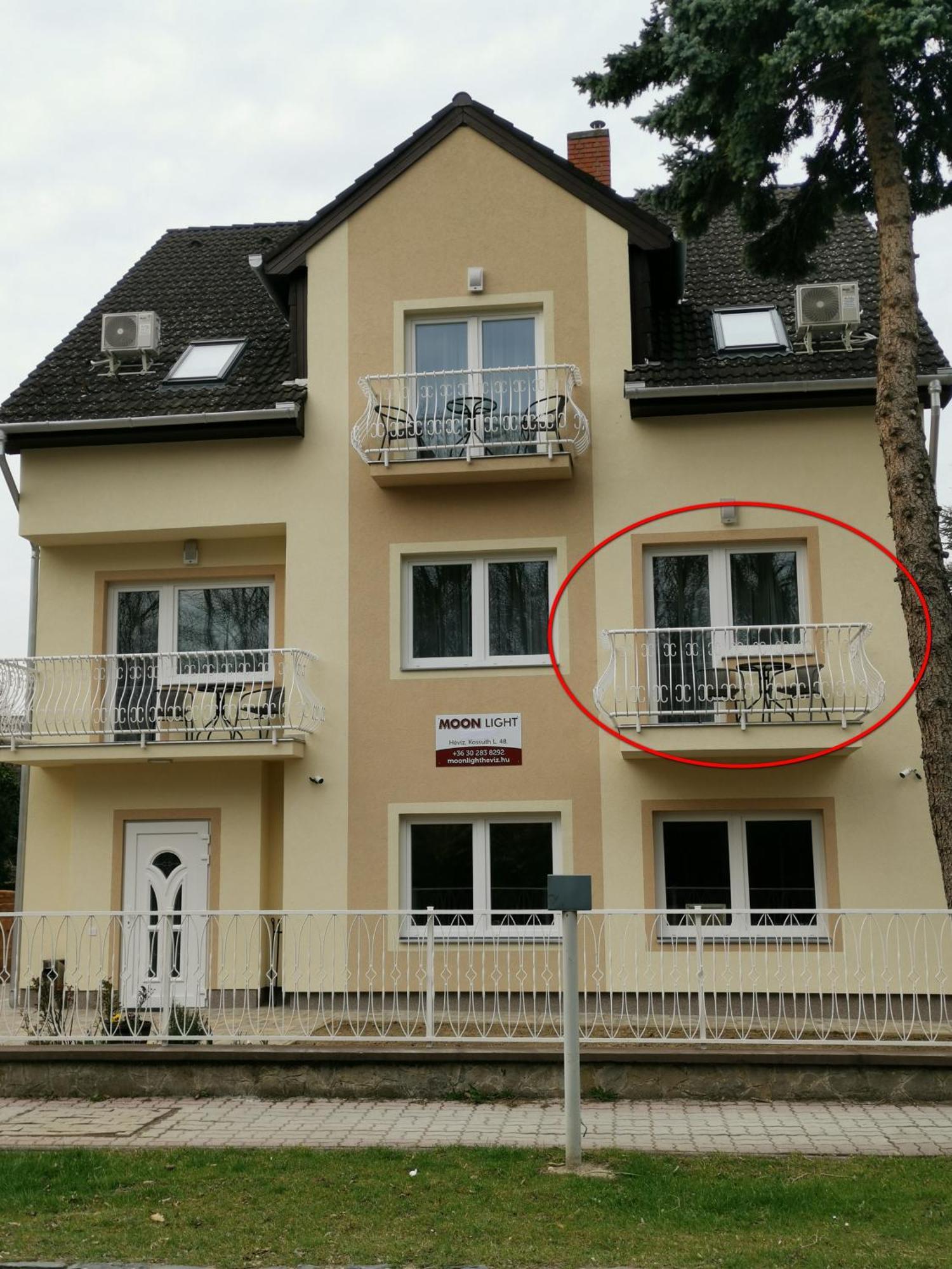 Moon Light Apartman Hévíz Kültér fotó