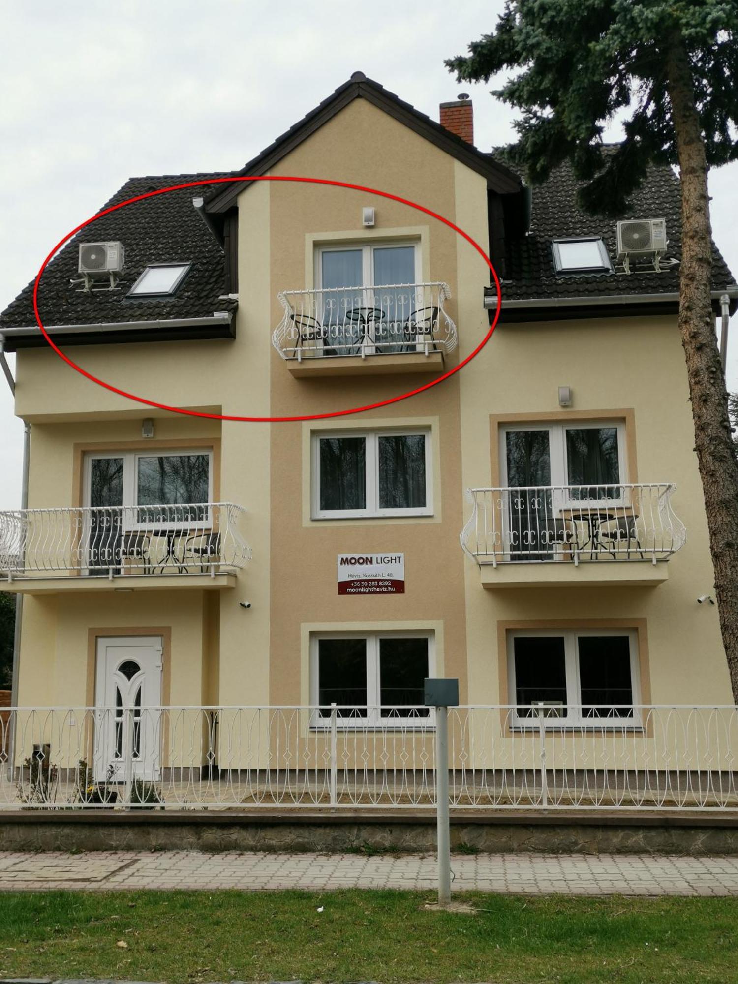 Moon Light Apartman Hévíz Kültér fotó